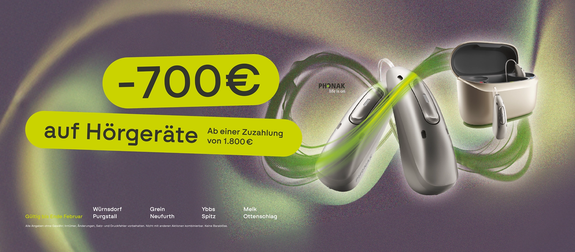 You are currently viewing Aktion – -700€ auf Hörgeräte (Ab einer Zuzahlung von 1800€)